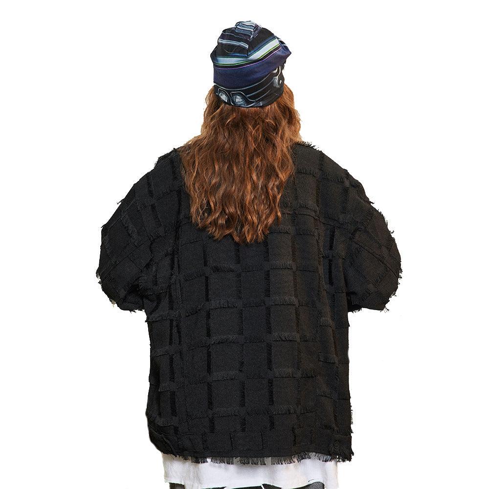 Elevate Your Look: Solid Color Tassel Jacquard Jacket for the Dark High Street Vibe - Your-Look