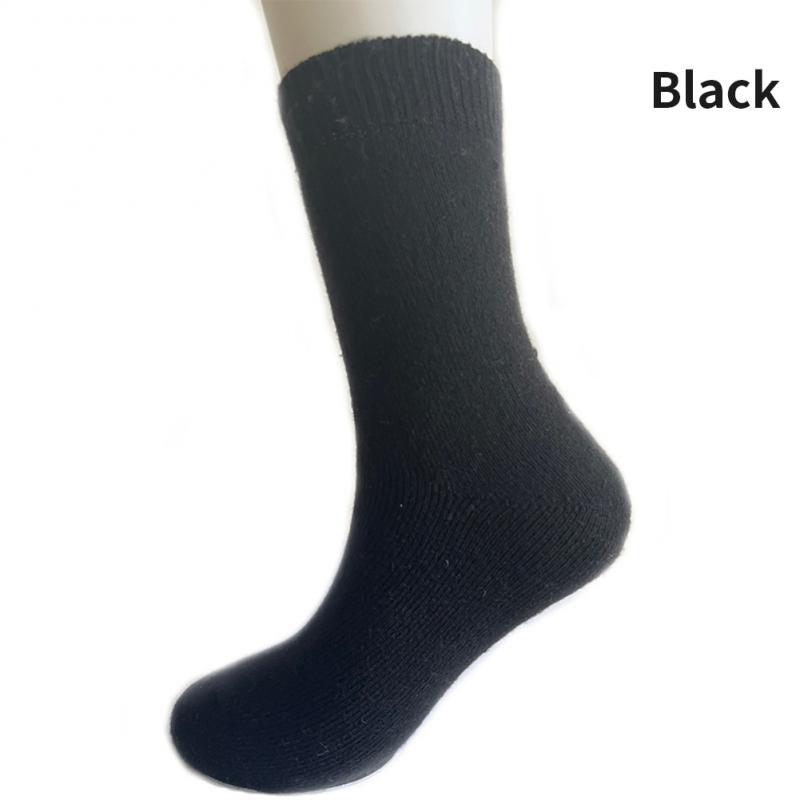 Wool Socks Thickened And Plush Warm Terry Middle Cylinder - Your-Look