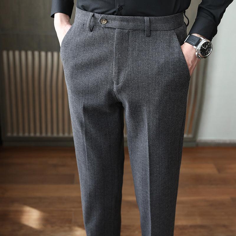 Woolen Pants Men&