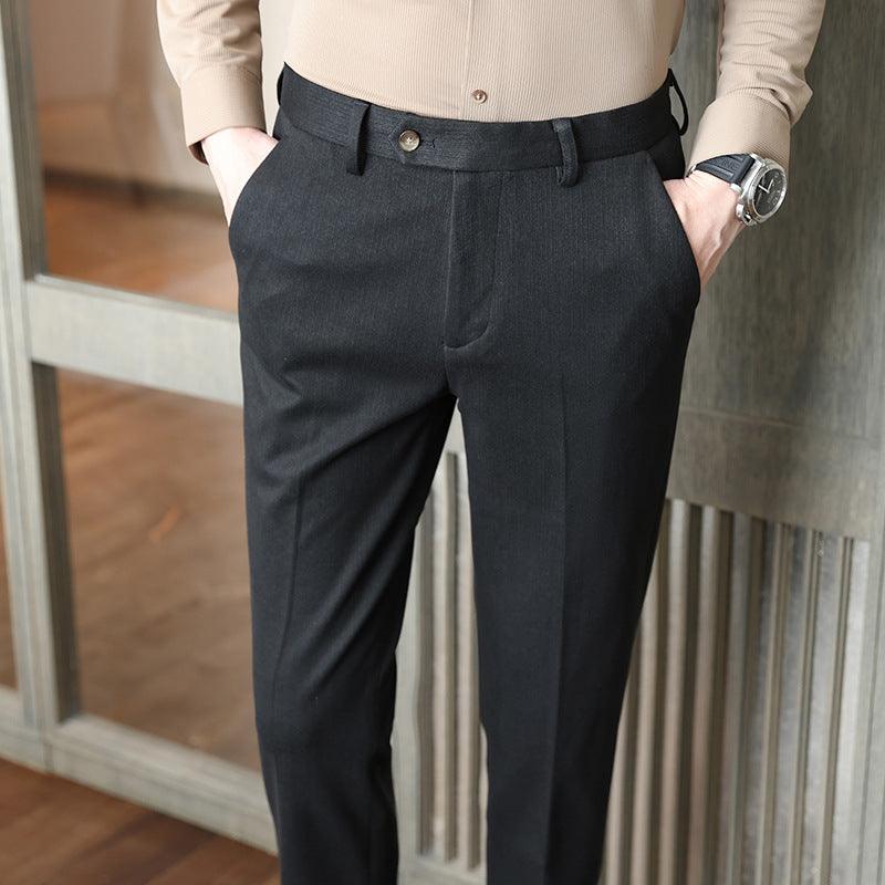 Woolen Pants Men&