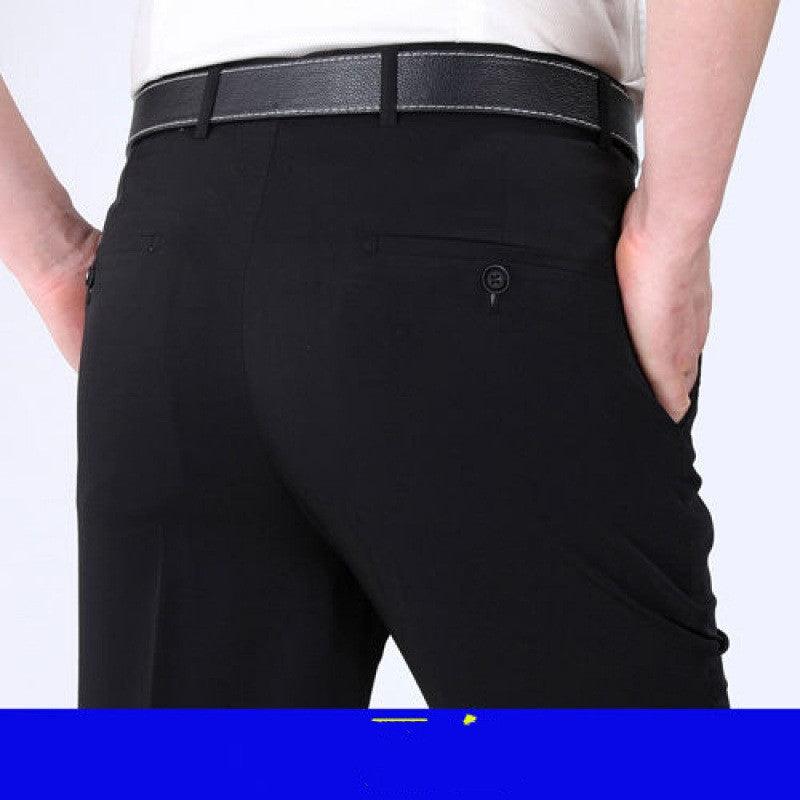 Wrinkle-resistant Drape Straight Loose Suit Pants - Fashion - Your-Look