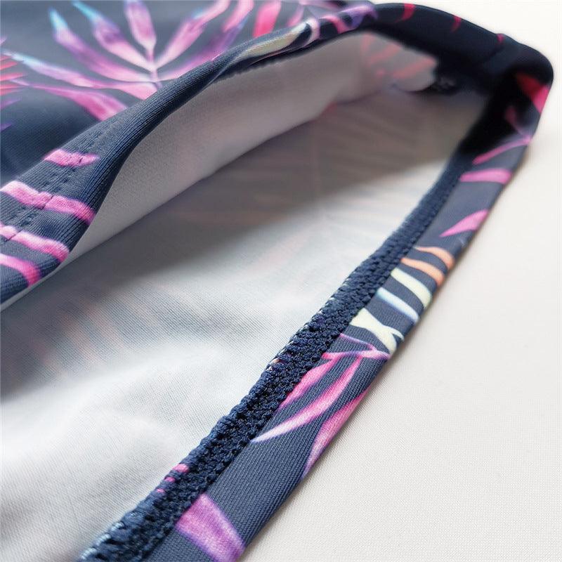 Zippered Swim Shorts With Pockets - Fashion - Your-Look