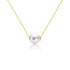 18K Gold Round Pearl Necklace Clavicle Chain - Fashion - Your-Look