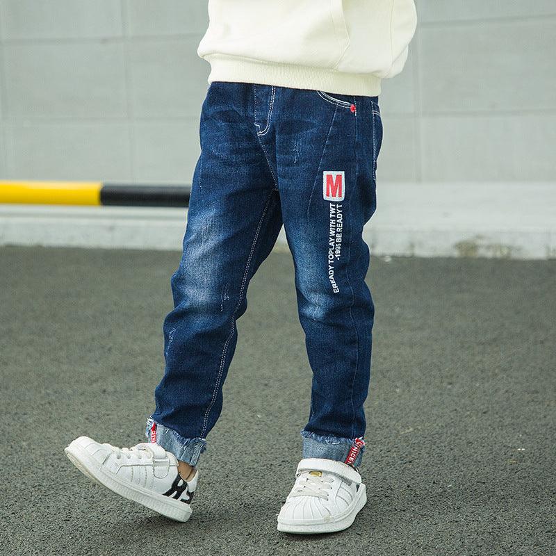 Fashion Jeans For Boys, Children, Korean Style, Long Pants - - Your-Look