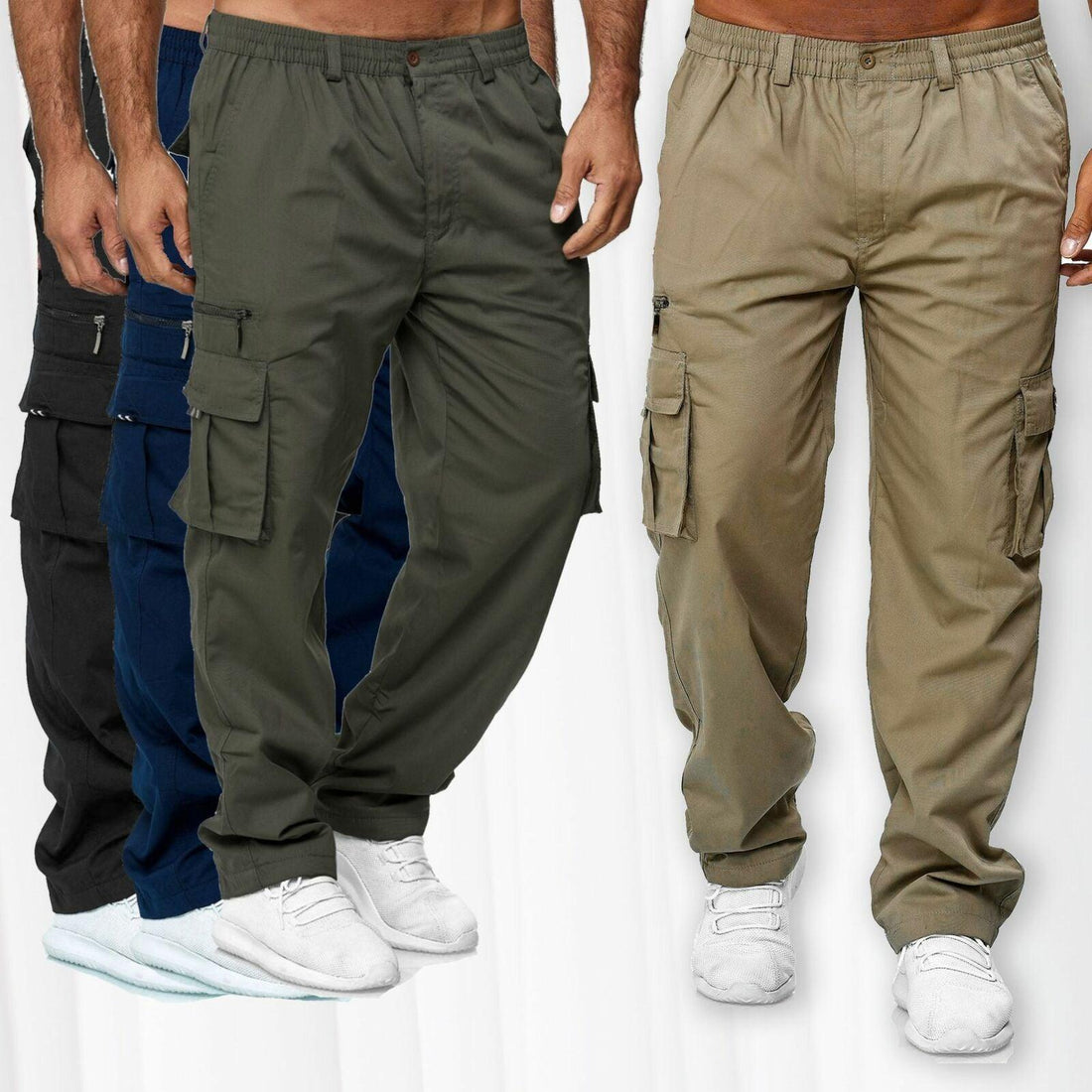 Multi Pocket Cargo Trousers - Fashion - Your-Look