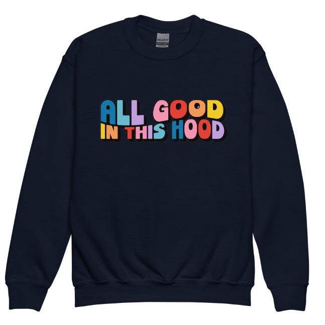 European And American Design Cartoon Letter Crew Neck Sweatshirt - Fashion - Your-Look