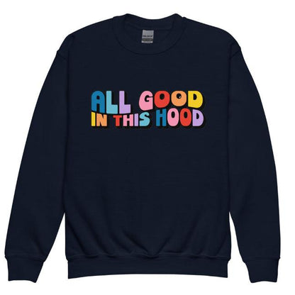 European And American Design Cartoon Letter Crew Neck Sweatshirt - Fashion - Your-Look