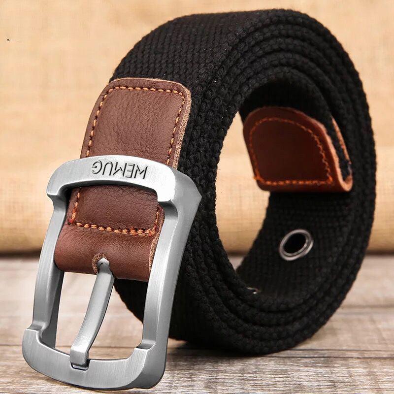 Adventure Companion - Unisex Pin Buckle Canvas Belt