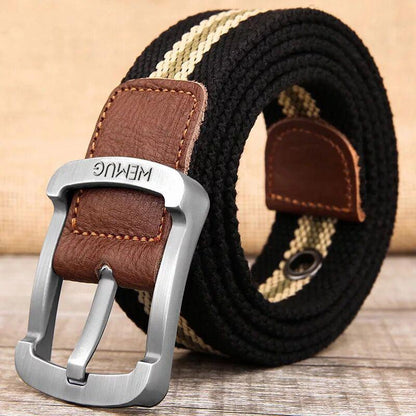 Adventure Companion - Unisex Pin Buckle Canvas Belt - Your-Look