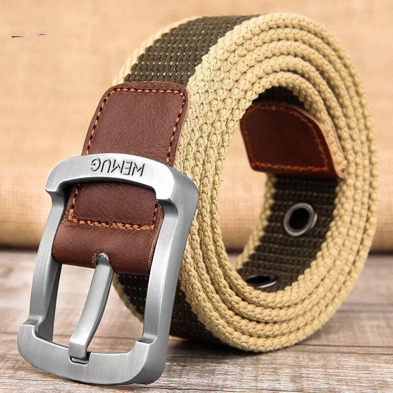 Adventure Companion - Unisex Pin Buckle Canvas Belt