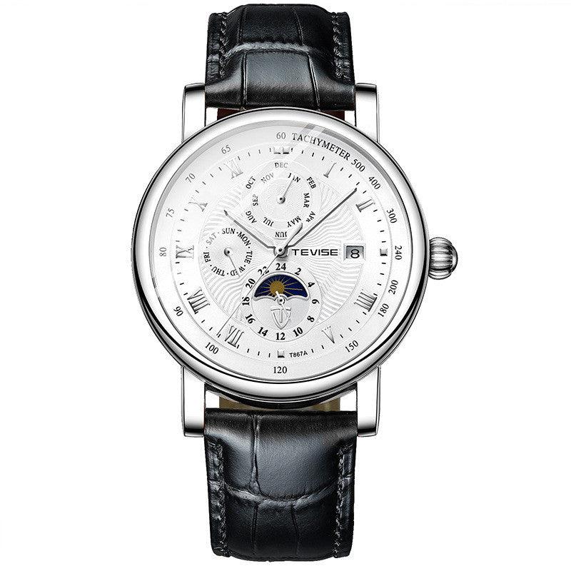 &quot;Tourbillon Elegance&quot; Automatic Mechanical Casual Men&