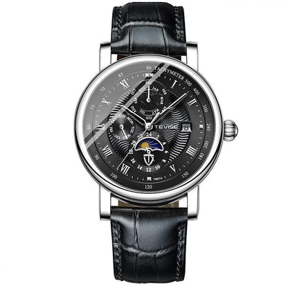 &quot;Tourbillon Elegance&quot; Automatic Mechanical Casual Men&