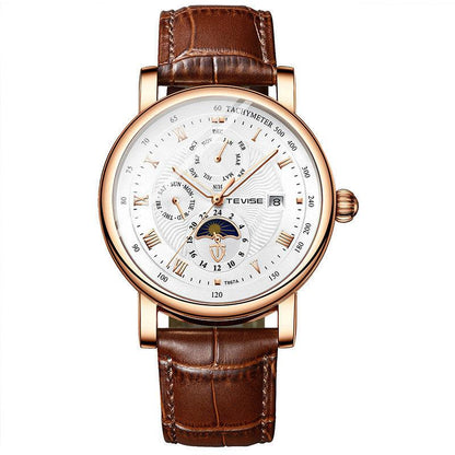 &quot;Tourbillon Elegance&quot; Automatic Mechanical Casual Men&