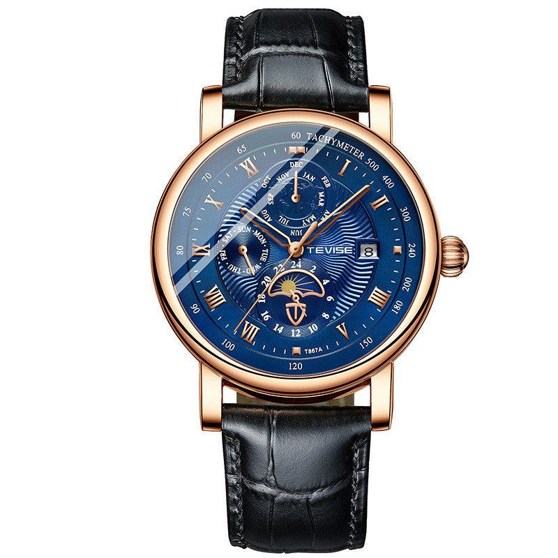 &quot;Tourbillon Elegance&quot; Automatic Mechanical Casual Men&