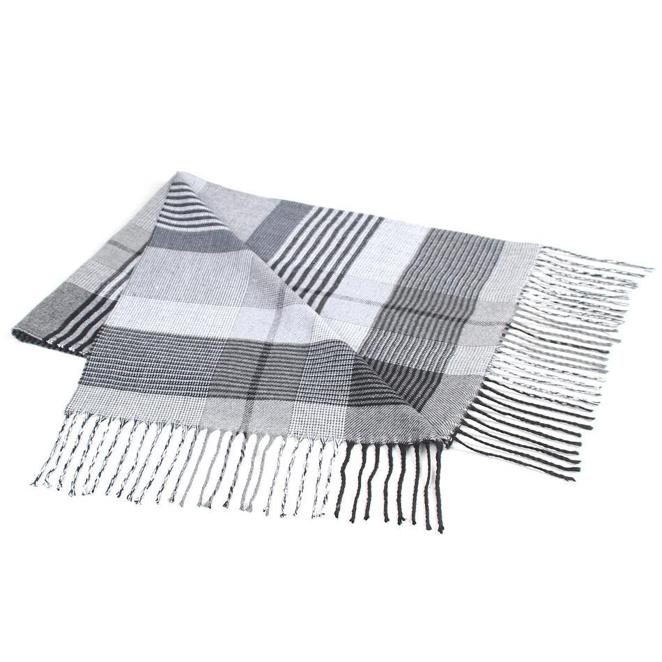 Autumn And Winter New Korean Style Plaid Middle-aged And Elderly Men&