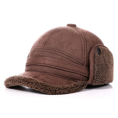 Autumn And Winter Thermal Lei Feng Cap Suede - Fashion - Your-Look