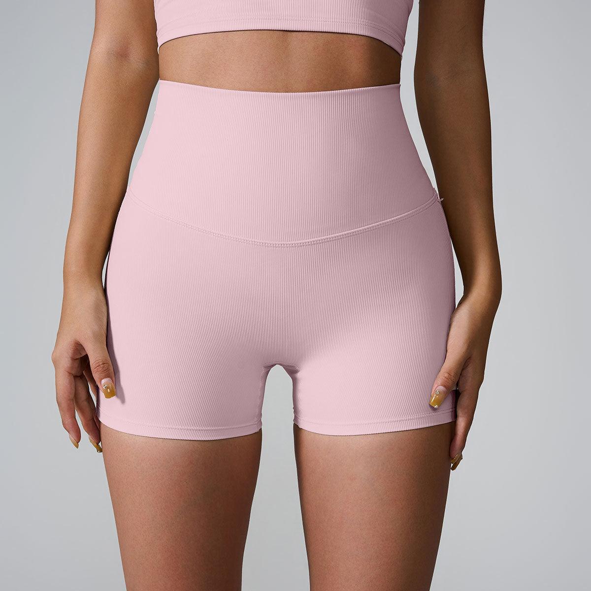 Back Cross High Waist Hip Lift Fitness Yoga Shorts Women - FASHION - Your-Look