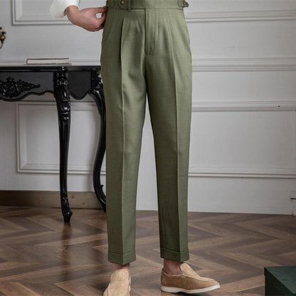 Breathable Thin Retro High-waisted Casual Pants - Fashion - Your-Look