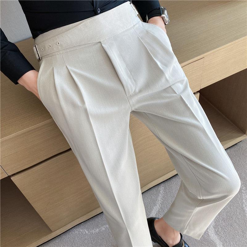 British Gentleman Straight Casual Pants Male - Fashion - Your-Look