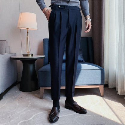 British Gentleman Straight Casual Pants Male - Fashion - Your-Look