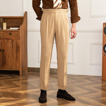 British-italian Vintage Straight Leg Slacks - Fashion - Your-Look