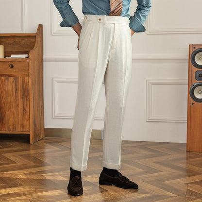 British-italian Vintage Straight Leg Slacks - Fashion - Your-Look