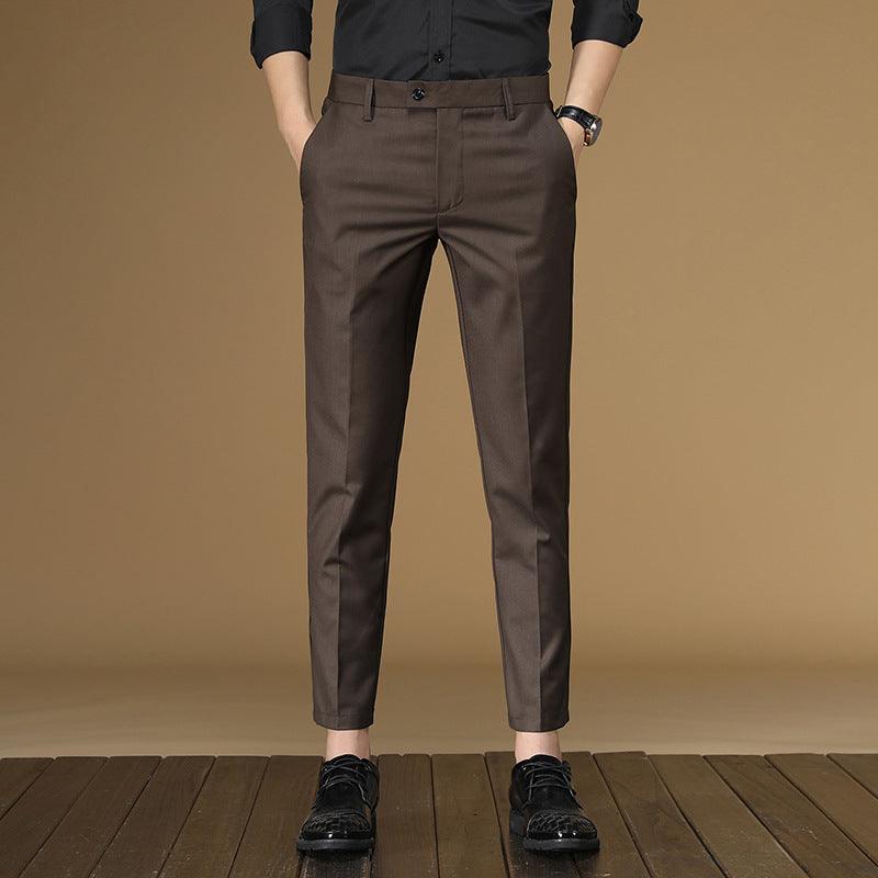 British Style Casual Trousers Men&