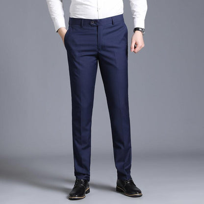 Business Casual Straight-Leg Suit Trousers - Fashion - Your-Look