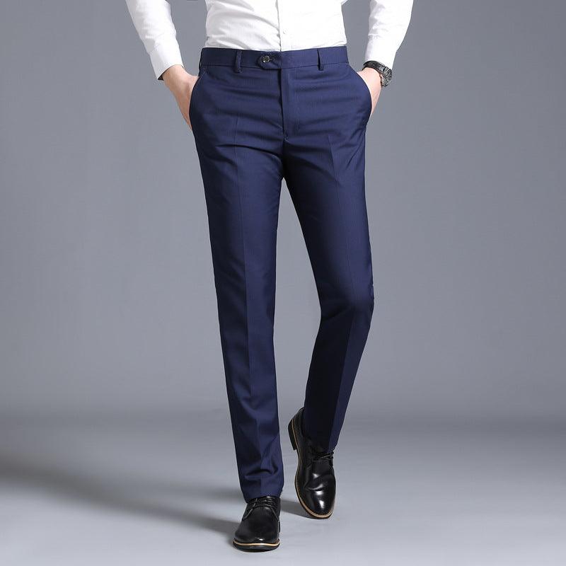 Business Casual Straight-Leg Suit Trousers - Fashion - Your-Look