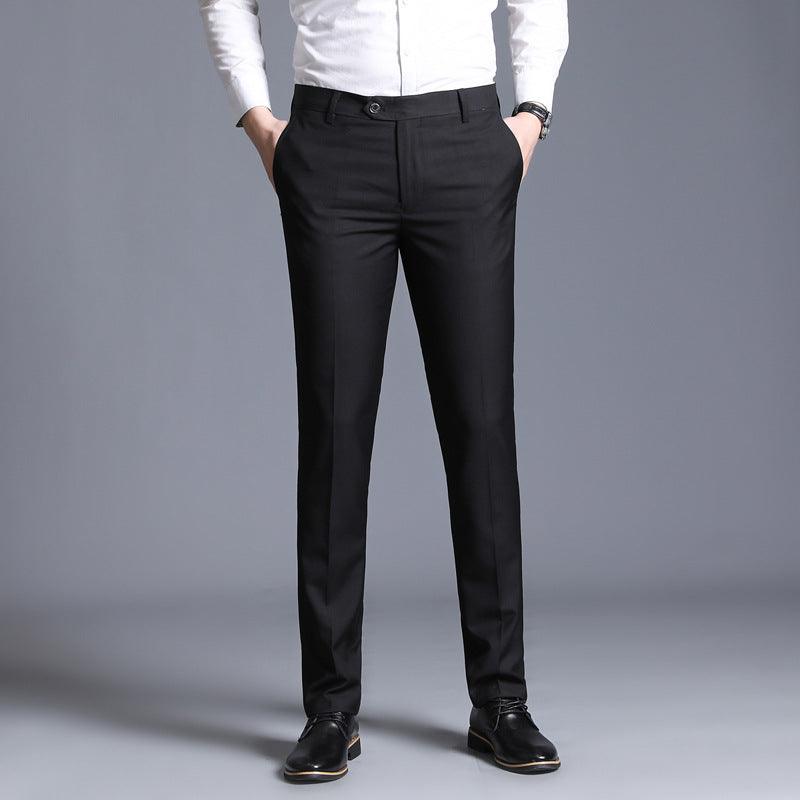 Business Casual Straight-Leg Suit Trousers - Fashion - Your-Look