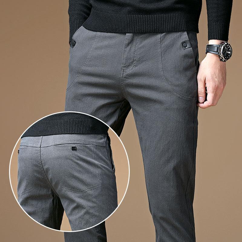 Business Casual Trendy All Match Slim Fit Trousers - Fashion - Your-Look