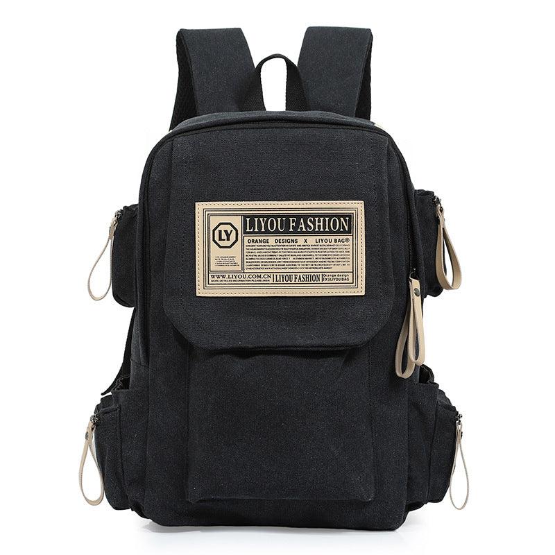 Explore in Style: Canvas Leisure Sports Travel Backpack for Adventurous Souls - Your-Look