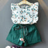 Kids Girls Clothes For Baby Girl Kids T-Shirt Shorts Suit -  - Your-Look