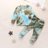 Spring and Autumn Long Sleeve Pit Striped Top for Small and Medium Girls -  - Your-Look