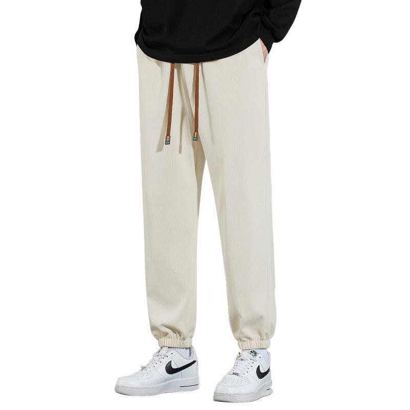 Casual Sports Couple Loose Drooping Wide-leg Straight Long Pants - Fashion - Your-Look