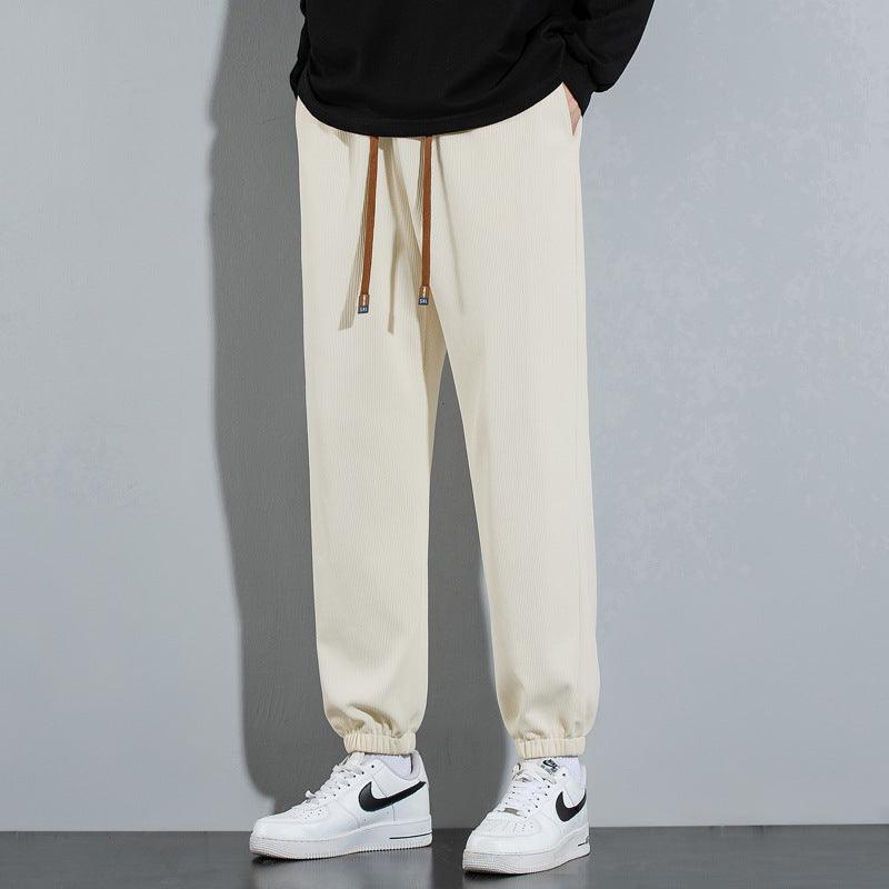 Casual Sports Couple Loose Drooping Wide-leg Straight Long Pants - Fashion - Your-Look