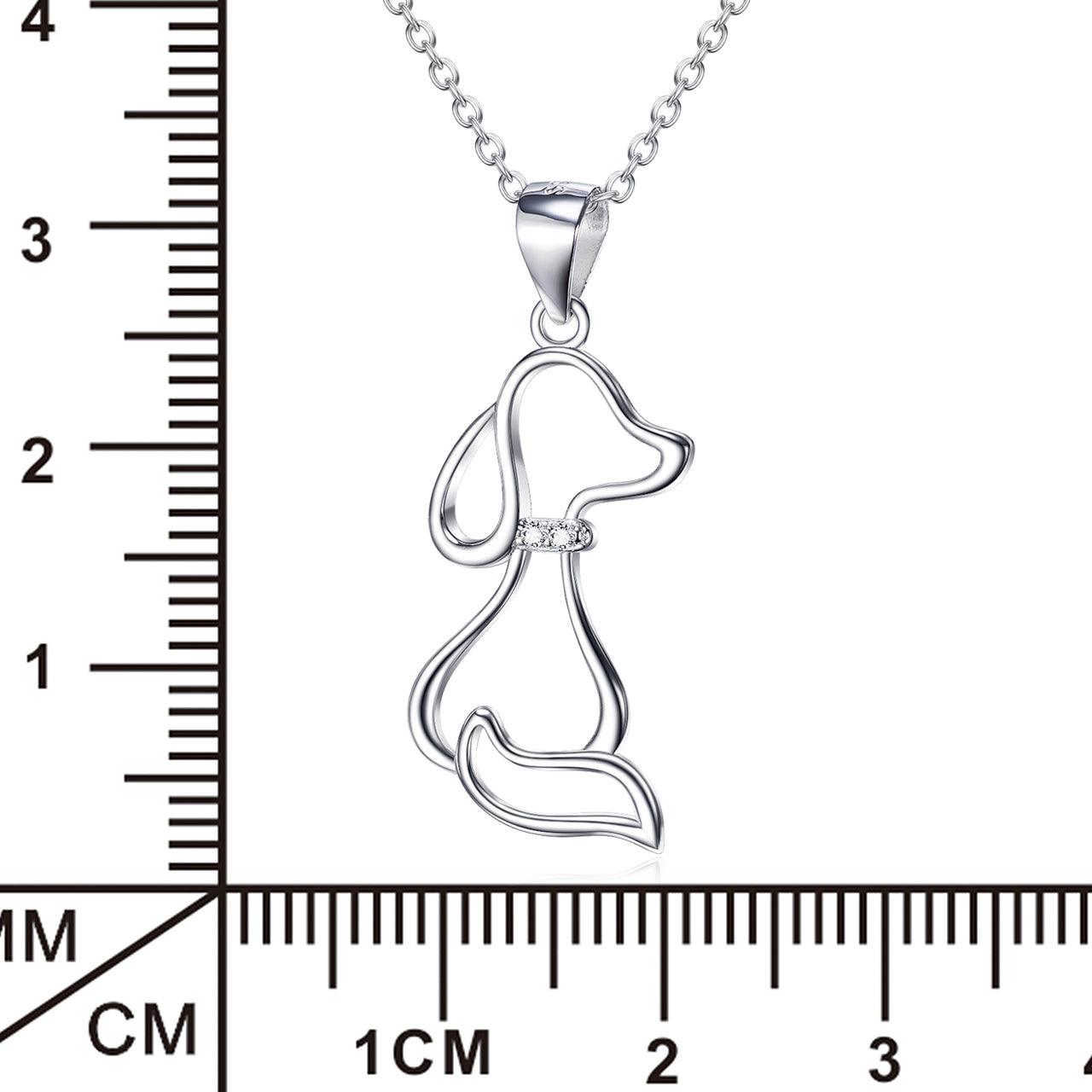 Charming 925 Sterling Silver Dog Necklace for Women - Your-Look