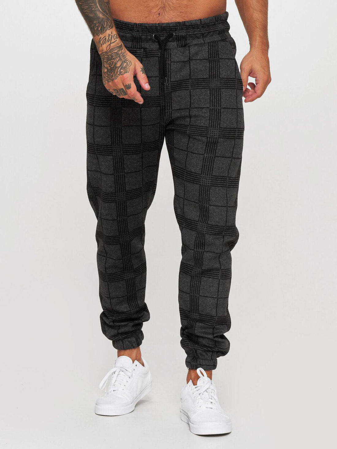 Checkered 3D Digital Print Casual Pants - Fashion - Your-Look