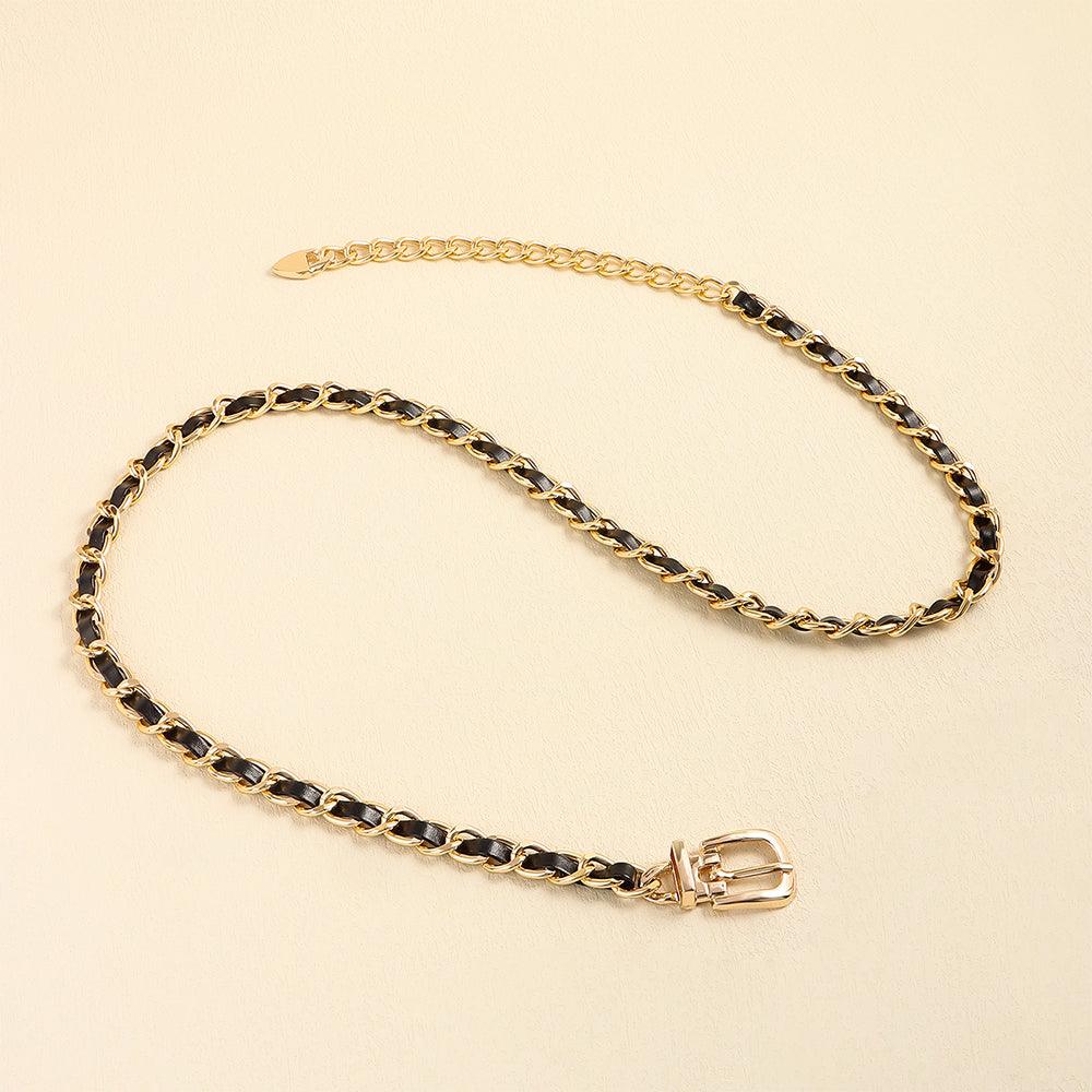 High Sense Waist Chain Metal Lady Versatile Decorative Belt: Elevate Your Style with Thin Chain Body Chain - Your-Look