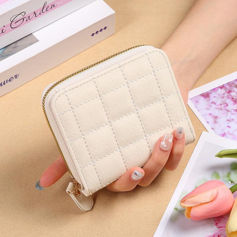 Chic Sophistication: Embroidered Card Holder Mini Ladies Wallet - Your-Look