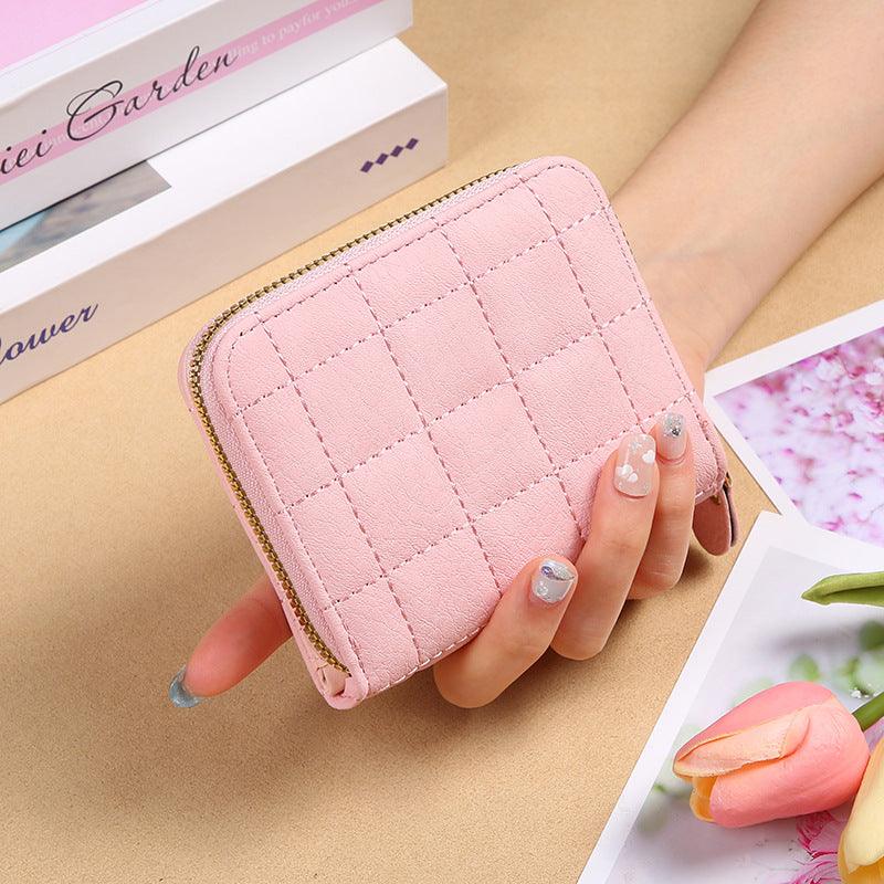 Chic Sophistication: Embroidered Card Holder Mini Ladies Wallet - Your-Look