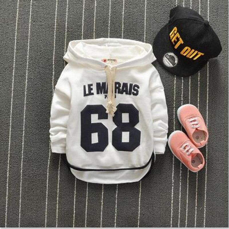 Cartoon casual digital print baby hoodie - Fashion - Your-Look