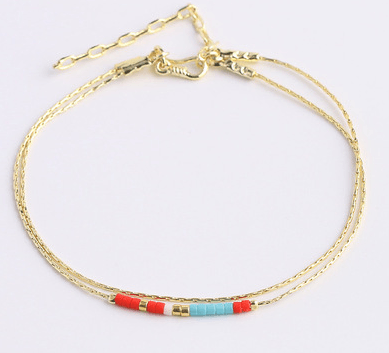 "Coastal Charms" Beach Bangles Jewelry Chain Bracelets for Women - Embrace Oceanic Elegance with Coastal Chic - Your-Look