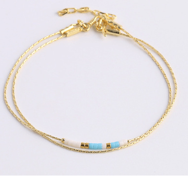 "Coastal Charms" Beach Bangles Jewelry Chain Bracelets for Women - Embrace Oceanic Elegance with Coastal Chic - Your-Look