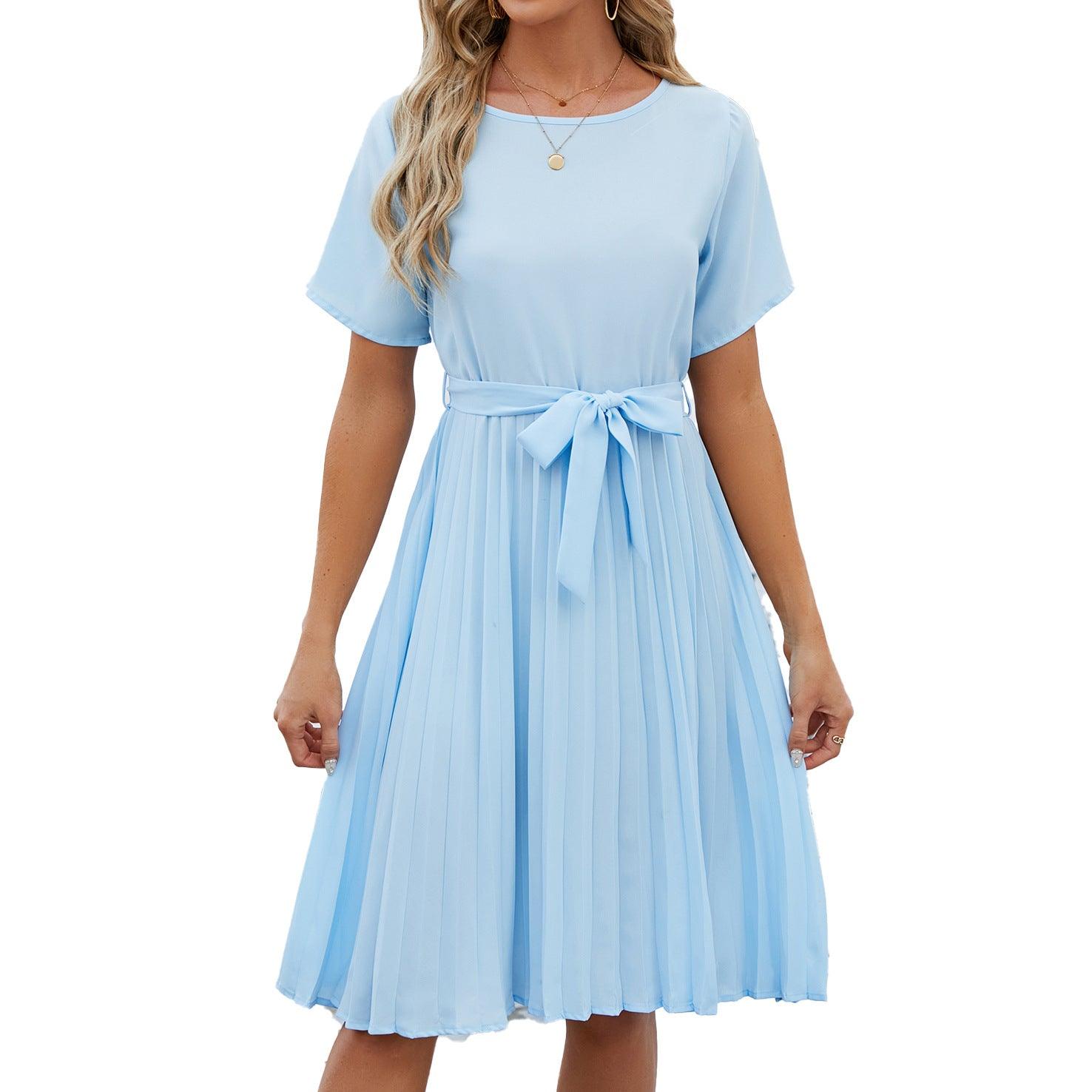 Fashion New Round Neck Dress Women - Fashion - Your-Look