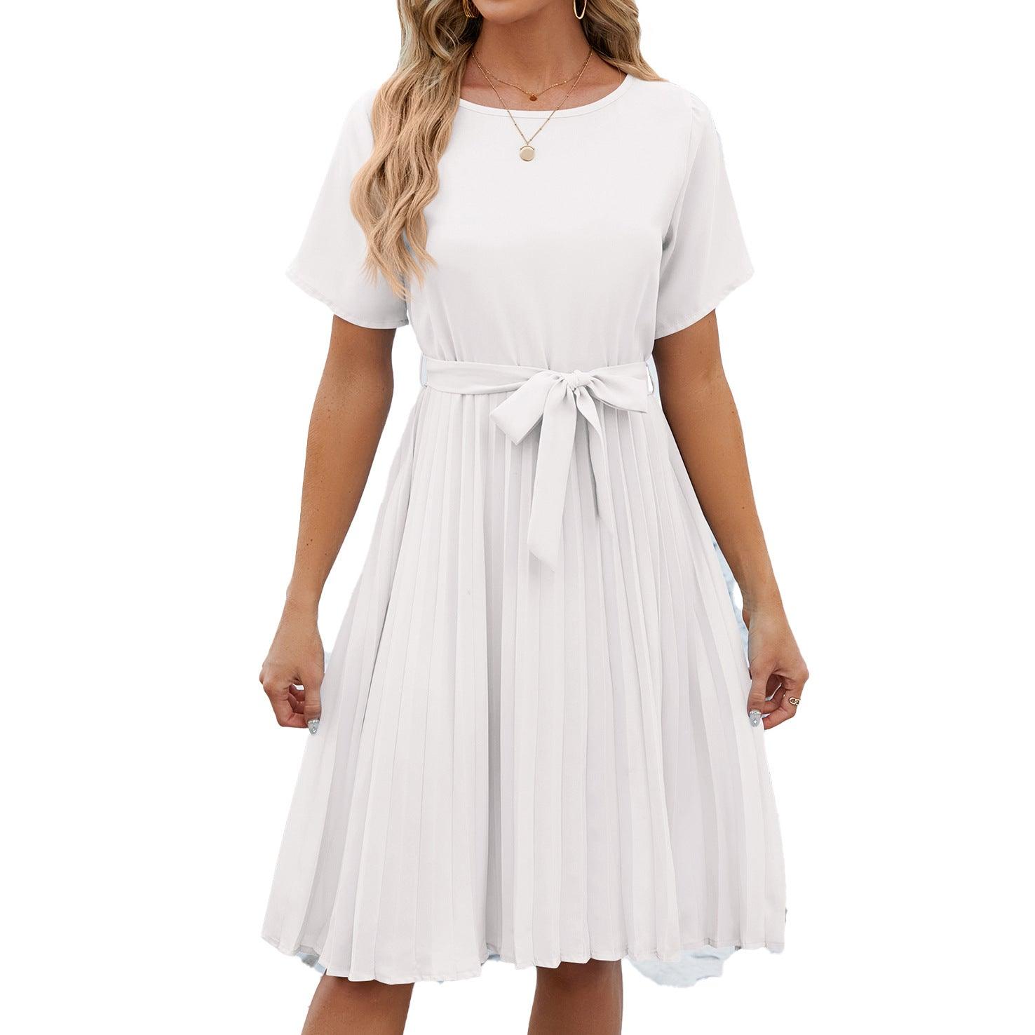 Fashion New Round Neck Dress Women - Fashion - Your-Look