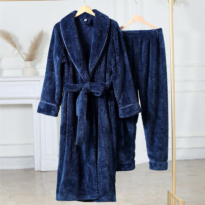 Cozy Flannel Thermal Pyjamas Suit: Your Ultimate Comfort Companion - Your-Look