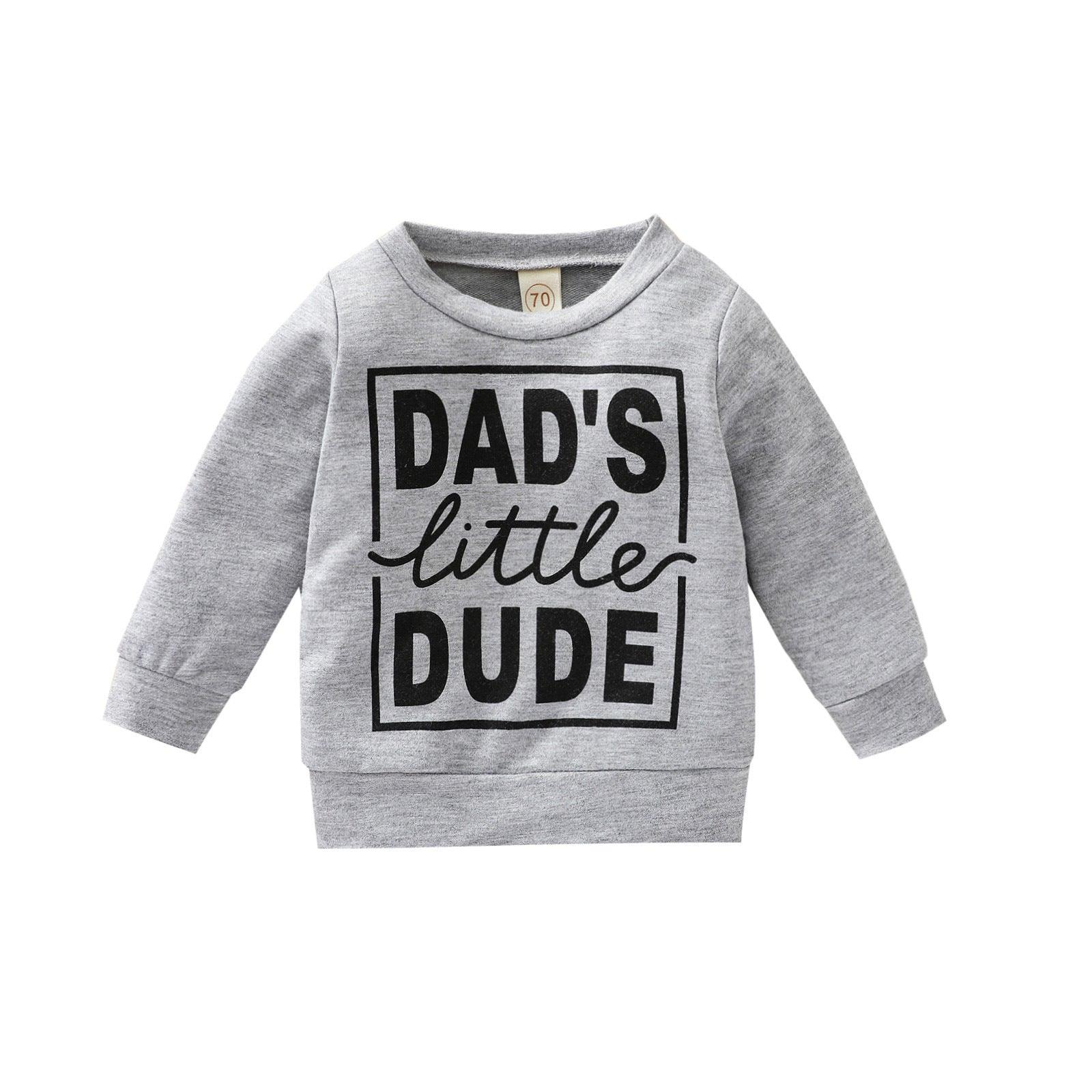 Boys Polyester Letter Grey Sweatshirt Top - Fashion - Your-Look