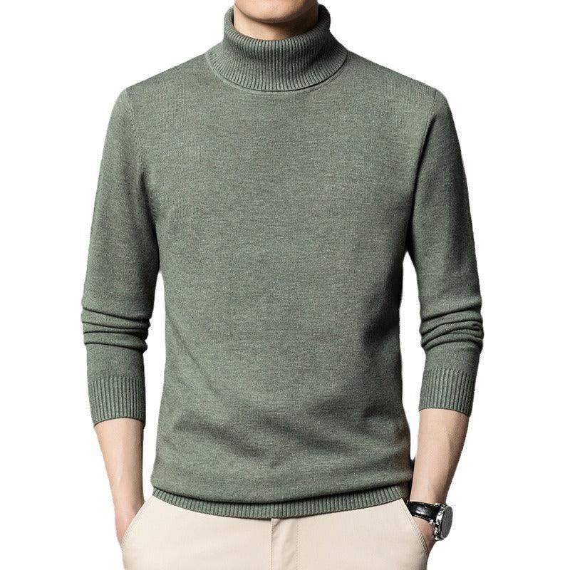 Double Anti-Nano Velvet Turtleneck Sweater for Men