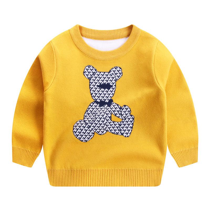 Double Layer Warm Sweater Knitwear Children&